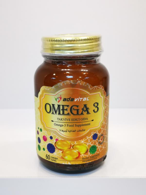 ADAVTAL OMEGA 3 TAKVYE EDC GIDA 60 KAPSL